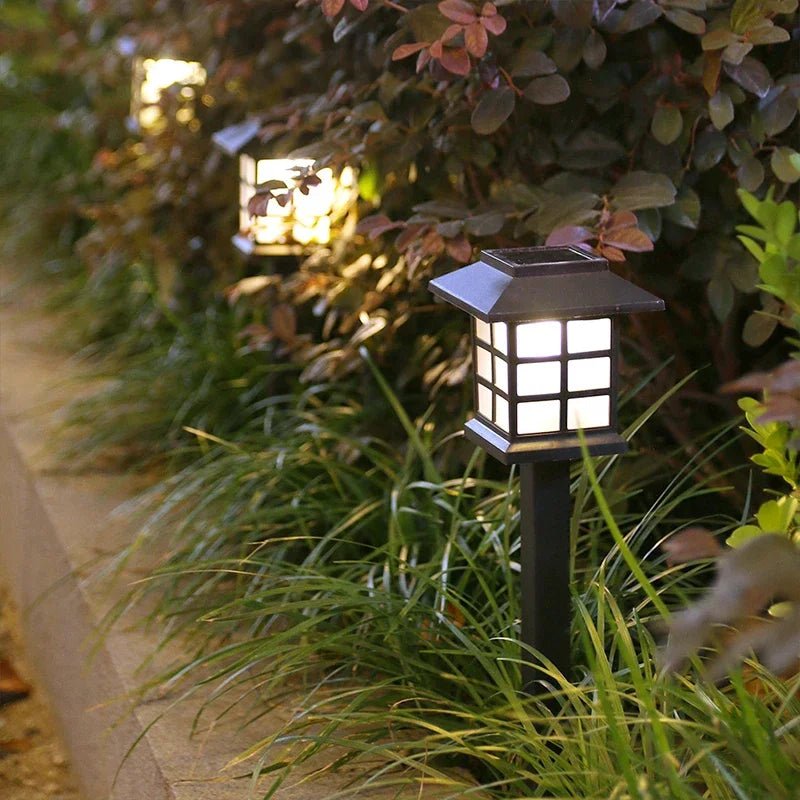 LED Solar Lawn Light para exterior, impermeável Path Light, Jardim e Estrada, Decoração de Pátio, Luminárias de Paisagem, IP65
