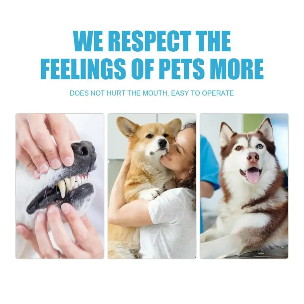 Pasta de Dente para Cães e Gatos, Cuidado Oral Comestível, Hálito Fresco, Remoção de Tártaro e Placa, Produtos para Limpeza Dental de Animais de Estimação