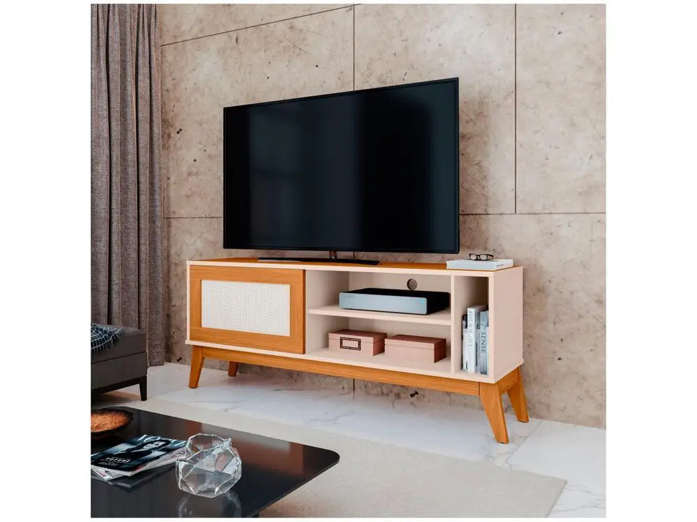 Rack para TV até 55" 1 Porta EDN Móveis Cayman