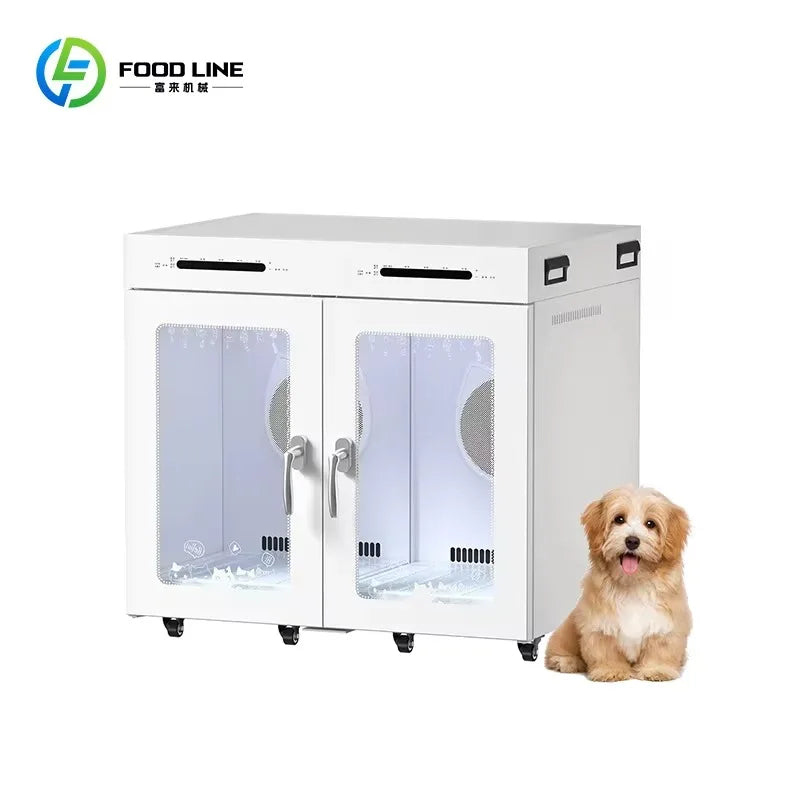 Secador de Pelos para Cães e Gatos, Soprador Potente para Tosa, Motor Silencioso, Múltiplas Configurações de Velocidade, Secagem Rápida para Pelos Grossos e Longos