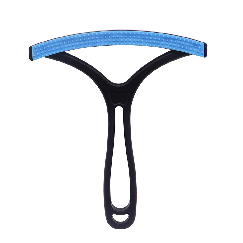 Escova Removedora de Pelos de Animais de Estimação de Dupla Face, Ferramenta Eficiente para Limpeza de Pelos de Gatos e Cães, Dispositivo Reutilizável para Remoção de Pelos