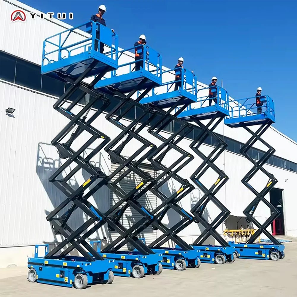 Plataforma Elevatória Elétrica de Alta Estabilidade com Certificação CE, Elevador Hidráulico Tipo Tesoura com Velocidade de Elevação Personalizada para Equipamentos de Oficina