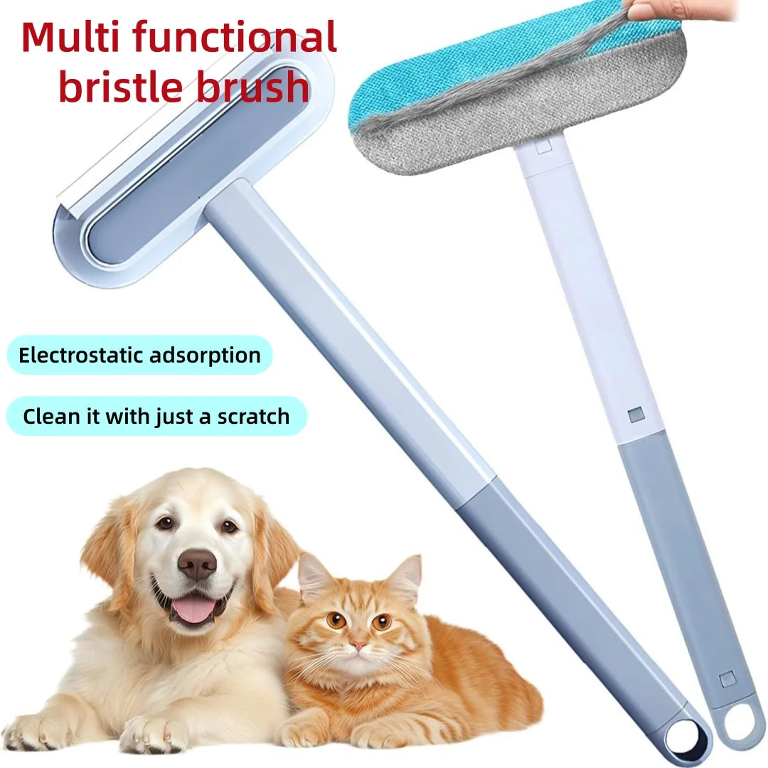 Removedor de Pelos de Animais, Ferramenta Reutilizável Quatro em Um para Remoção de Pelos de Cães e Gatos - Adequado para Sofás, Carpetes e Assentos de Carro