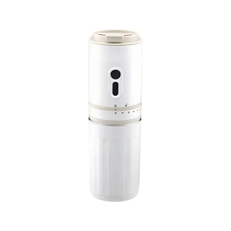 Máquina de Café Multifuncional Portátil para Viagem com Moedor Integrado e Mini Copo para Preparo Manual, Ideal para Casa e Atividades ao Ar Livre
