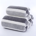 Toalha de banho grossa, forte absorção de água e secagem rápida, não solta pelos, durável, ultra macia - muito adequada para famílias e praias.