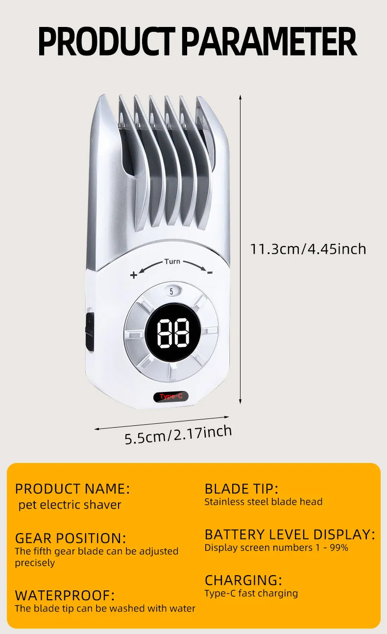 Máquina de cortar cabelo elétrica para animais de estimação, aparador de pelos, máquina de cortar cabelo, máquina de cortar elétrica, para uso doméstico, para crianças, modelo para adultos, barbeador elétrico, H