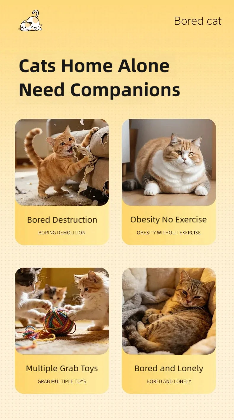 Poste Arranhador para Gatos de Alta Aderência, Brinquedo para Animais de Estimação, Adequado para Afiação de Garras em Ambientes Internos, Proteção de Móveis
