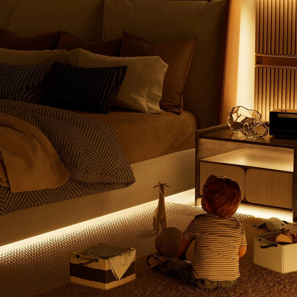 Luzes cob tira led toque dimmer flexível fita de diodo 5v usb linear iluminação interior lâmpada sala diy tv espelho backlight decoração da parede