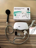 Aquecedor de água instantâneo 3500W, saída dupla de água quente/fria, aquecedores elétricos de água, chuveiro de banheiro com display de temperatura 220V