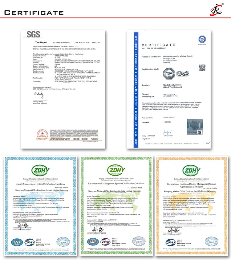 Conjuntos de ferramentas de armazenamento de ferramentas de nível industrial Garagem modular Bancada de trabalho de nível industrial resistente OEM ODM Garagem personalizável