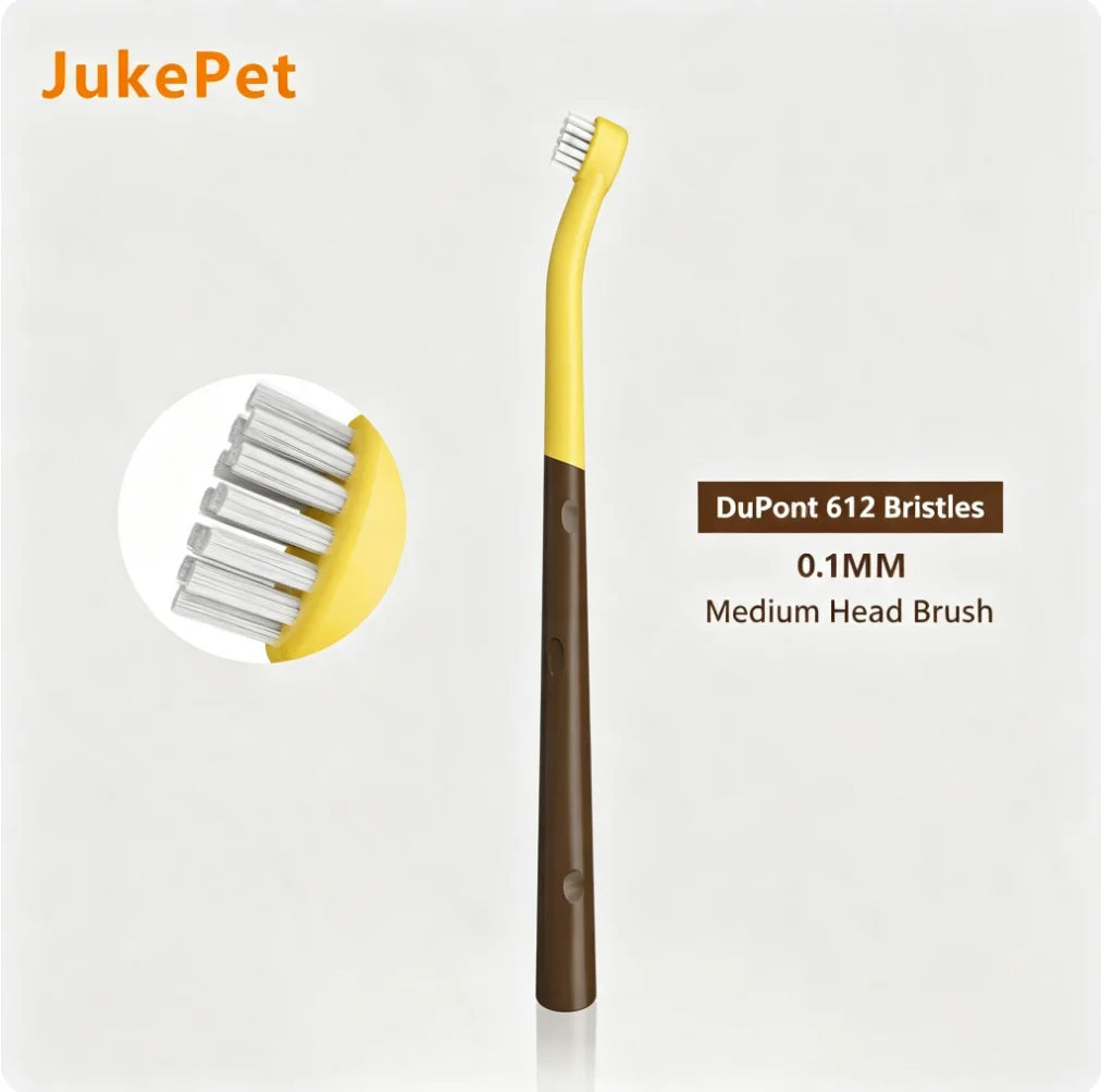 Escova de Dentes para Cães e Gatos, para Limpeza Oral e Remoção de Tártaro