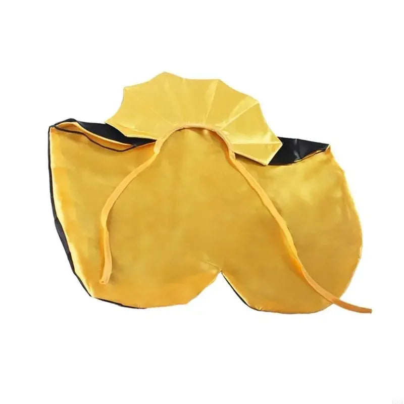 Fantasia halloween para animais estimação, capa fácil usar, amarrada, design confortável, poliéster, roupa para cosplay