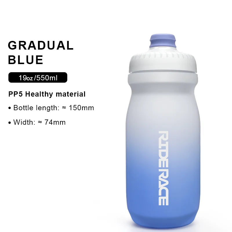 Cycling Water Bottle PP5 Taste-Free Lightweight Outdoor Sports Squeeze Bottle Bicycle Water Bottle Portable Bike Drink Cup