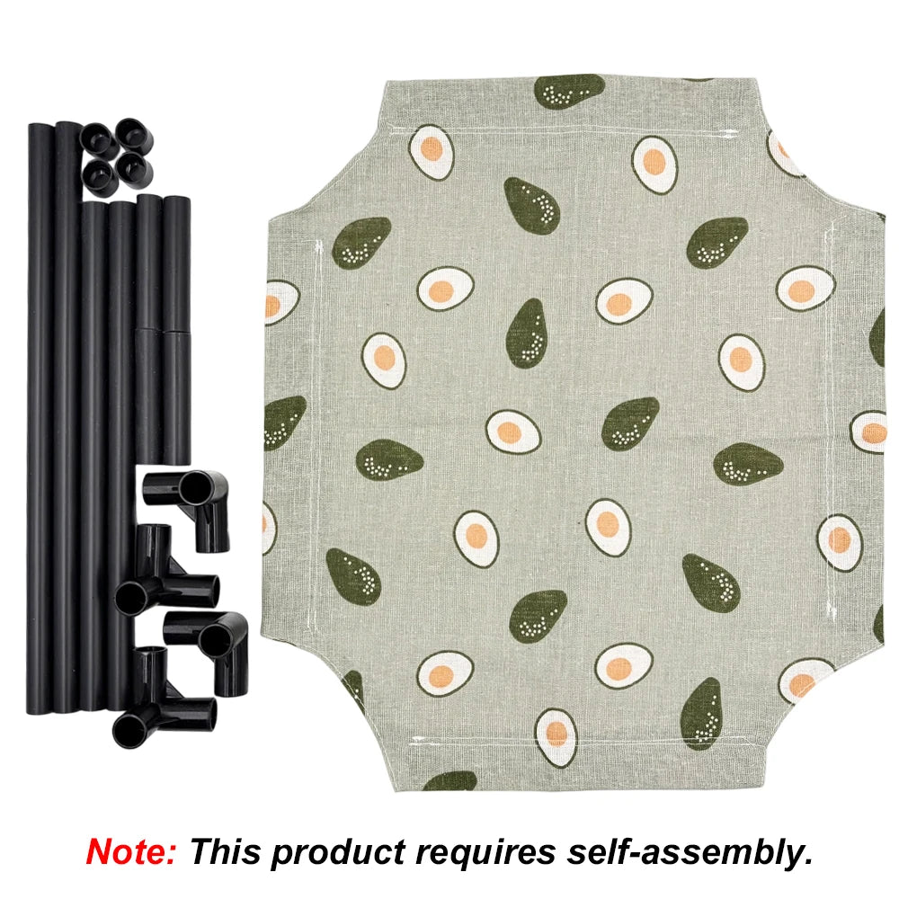 Cama Elevada para Animais de Estimação, Cama para Pequenos Animais, Respirável, Lavável, Colchão Refrescante para Coelhos, Hamsters, Gatos e Filhotes, Cama Interna