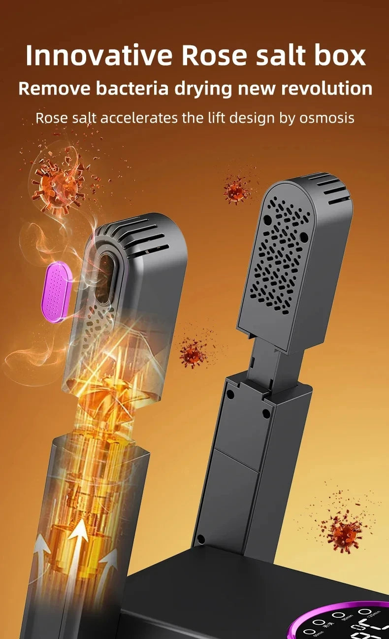 HOMEFISH Secador de sapatos elétrico estilo coreano 220V - Aquecedor de calçados para desodorização e esterilização de aparelhos para uso doméstico