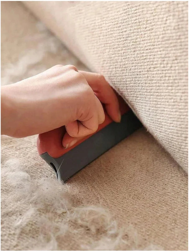 Escova portátil removedora de pelos de animais, ferramenta reutilizável para remover pelos de cães e gatos, limpador de pelos para sofá, roupas, carpete, assento de carro e cama de animais.
