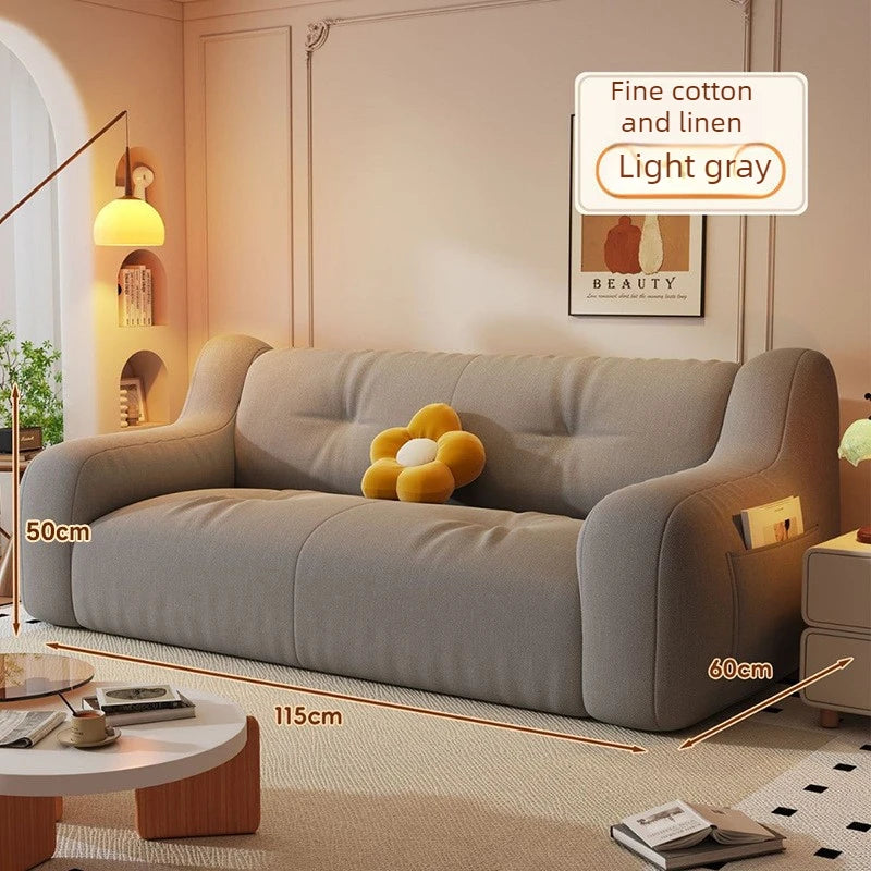 Sofás Bean Bag para 2 Pessoas, Sofás Confortáveis para Sala de Estar, Sofá Bean Bag Portátil para Varanda e Quarto, Tatami Pequeno