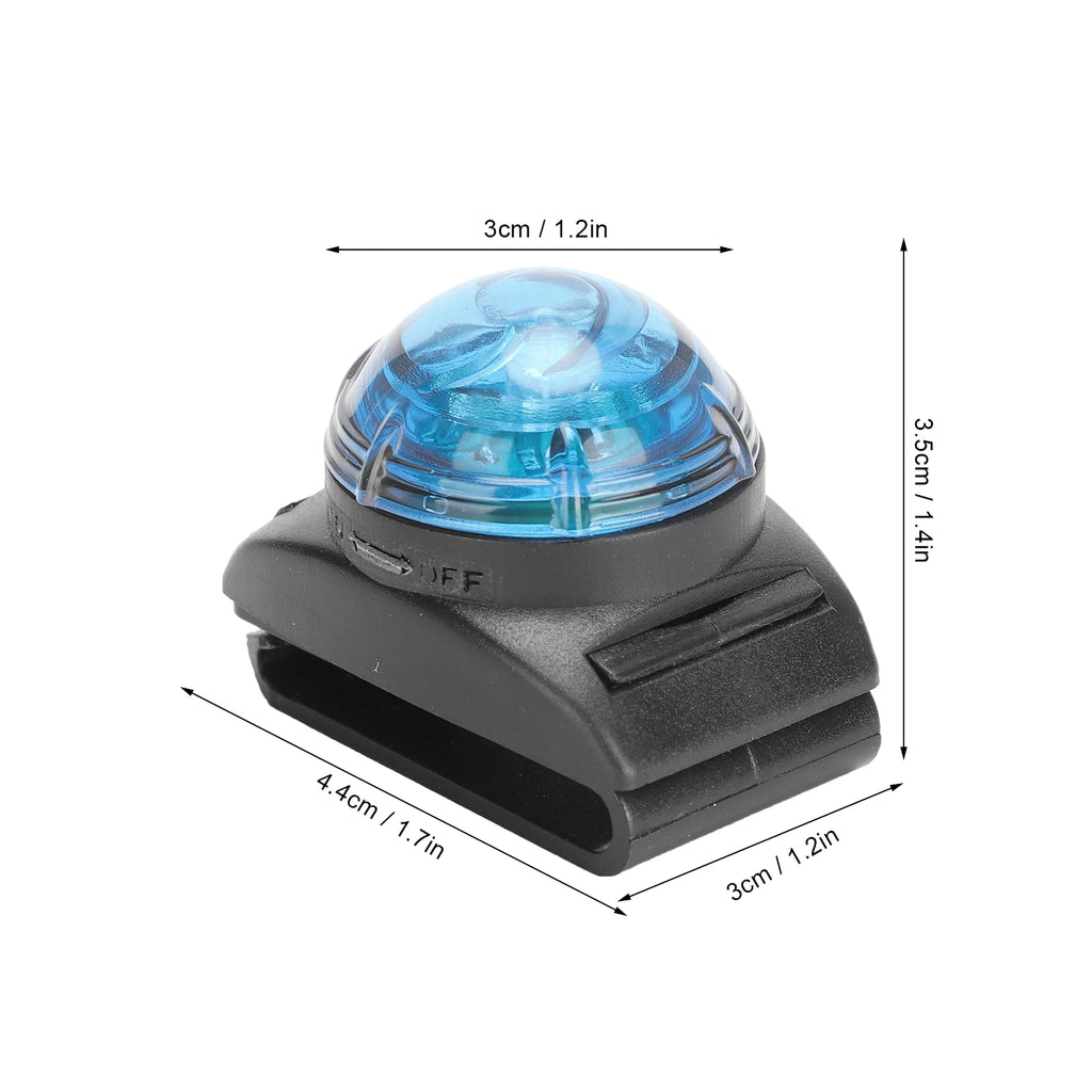 Luz de Coleira para Animais de Estimação, Luz LED Pendente à Prova d'Água, Luminosa e Brilhante, Lâmpada de Advertência Noturna, Clipe para Coleiras, Acessórios para Cães