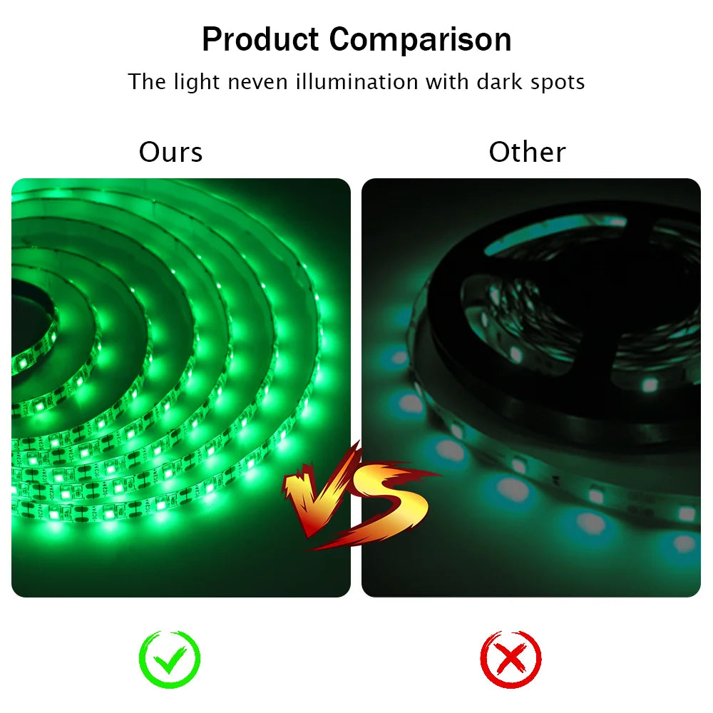 5v 2835 luz de tira led usb 60leds/m fita flexível led com interruptor branco quente à prova dwaterproof água luzes led para decoração do quarto