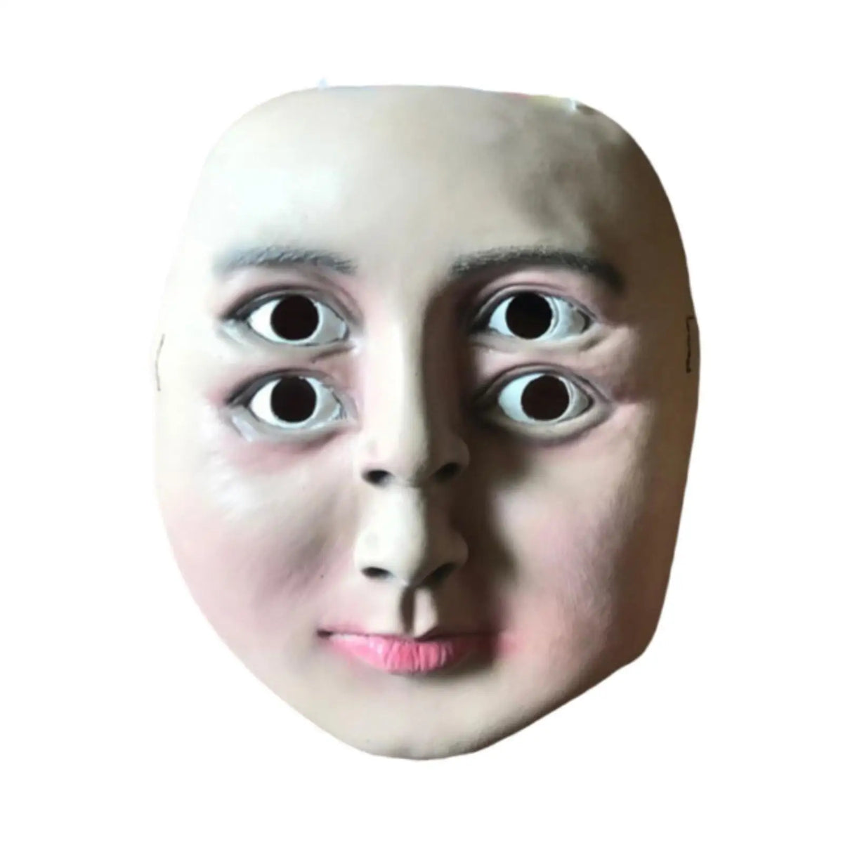 Halloween quatro olhos máscara decoração criativa látex dança maquiagem adereços para fantasia vestido desempenho de palco casa assombrada páscoa carnaval