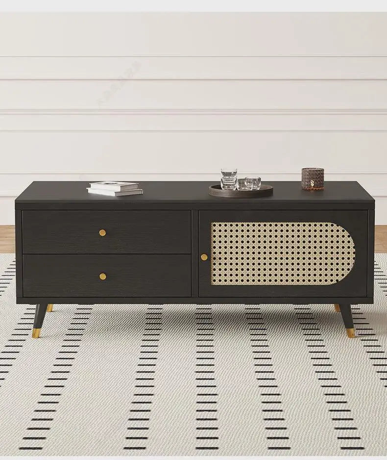 Design italiano suporte de tv com gavetas beleza única sala de estar suporte de tv minimalista premium meuble de rangement móveis para casa