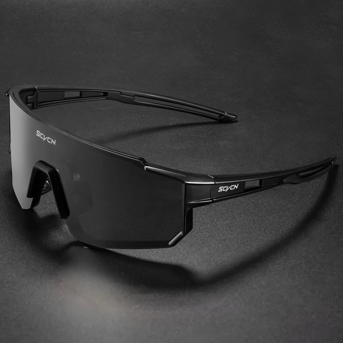 SCVCN Outdoor Cycling Sunglasses Men's MTB Bike Glasses Sports Mountain Climbing Fishing Women's Bicycle Cycling UV400 Goggles