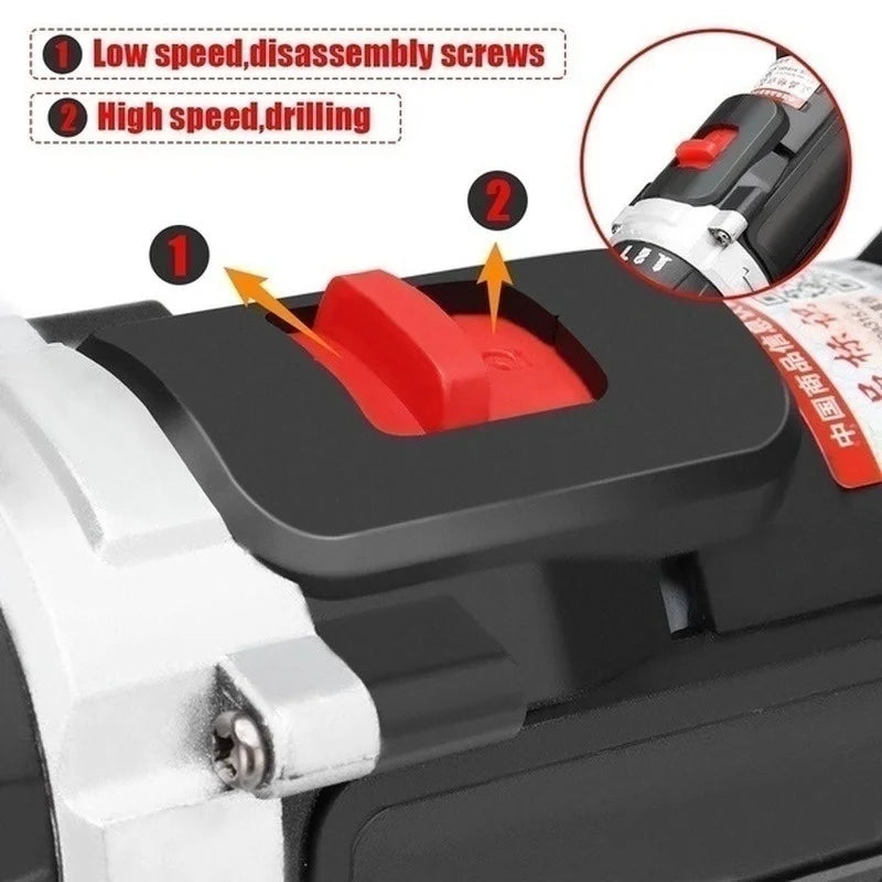 21v furadeira de impacto sem fio chave de fenda elétrica broca de martelo mini furadeira de mão sem fio bateria de íon de lítio ferramentas elétricas