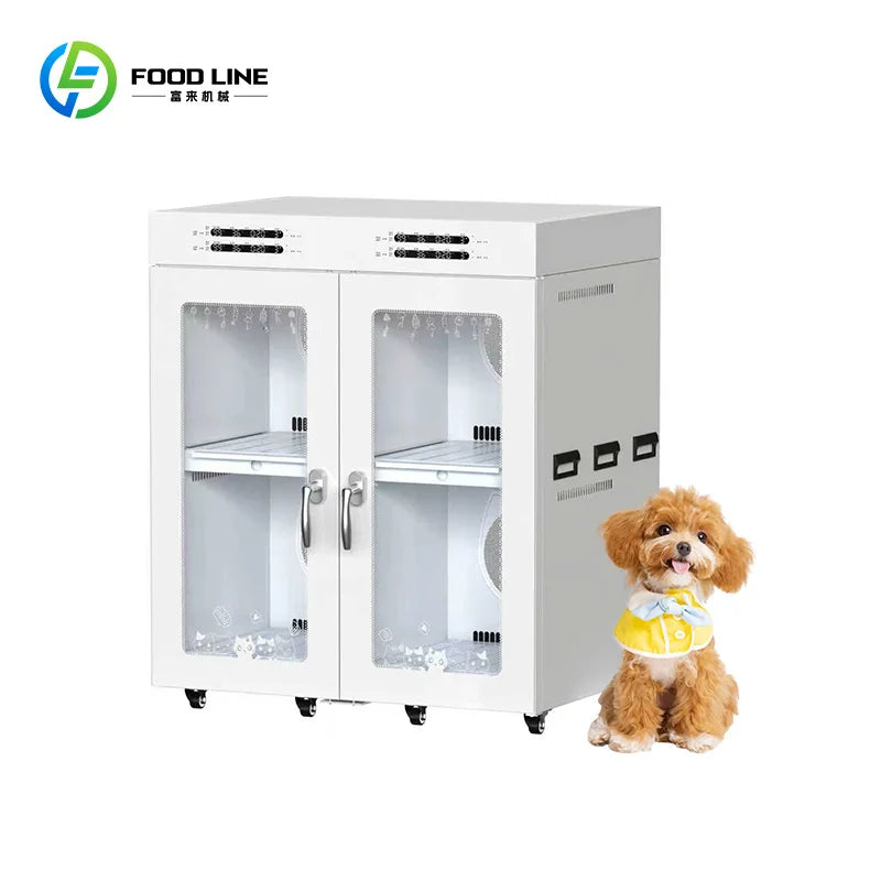 Secador de Pelos para Cães e Gatos, Soprador Potente para Tosa, Motor Silencioso, Múltiplas Configurações de Velocidade, Secagem Rápida para Pelos Grossos e Longos