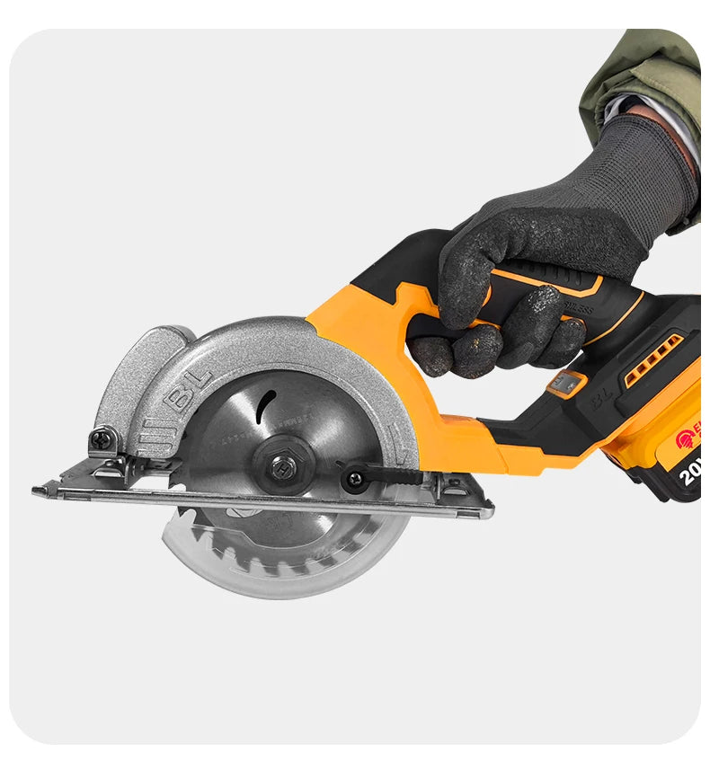 Serra circular elétrica sem escova Electric Goddess 5 polegadas ﻿ Para bateria Dewalt 20V ﻿ Ferramenta elétrica de serra portátil sem fio para carpintaria de 1000 W ﻿