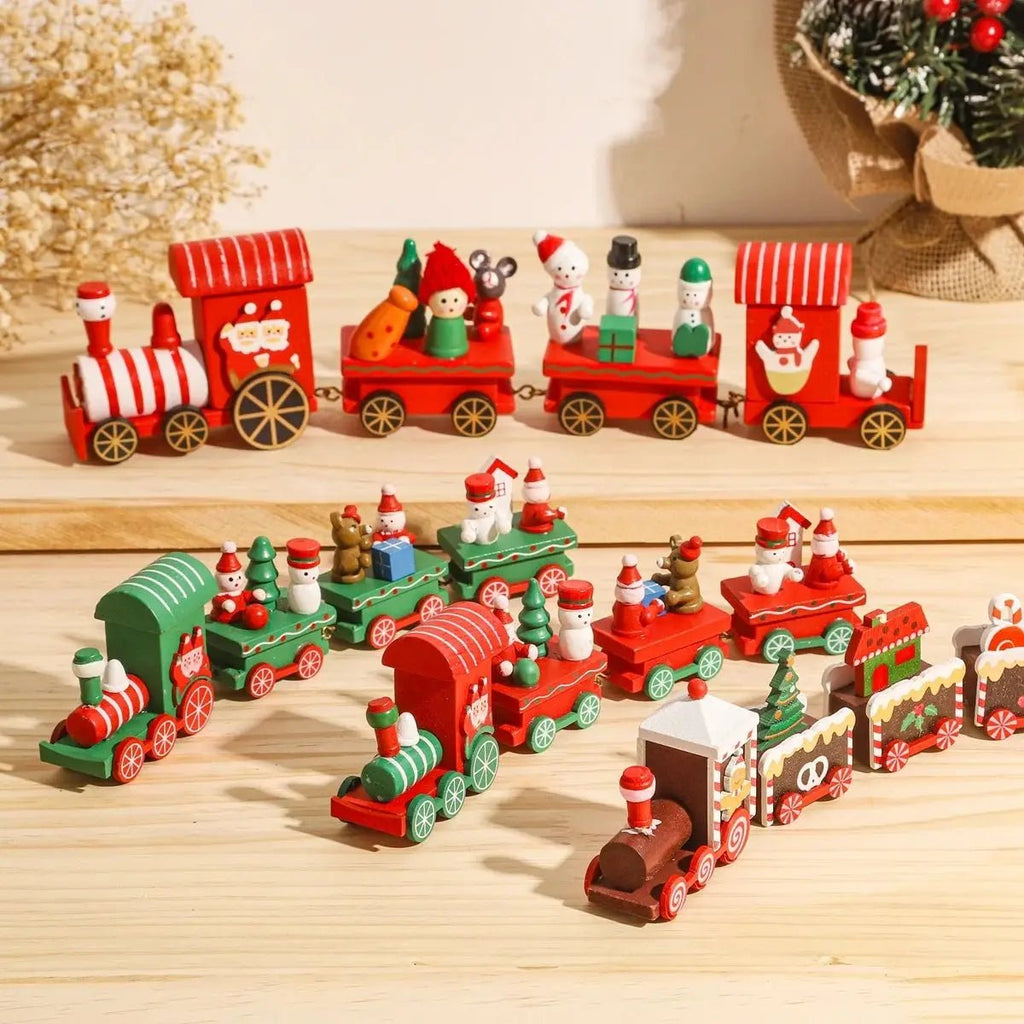 Trem de Natal, Decorações de Natal para Casa 2026, Enfeite de Natal, Presentes de Natal, Presentes de Ano Novo 2026
