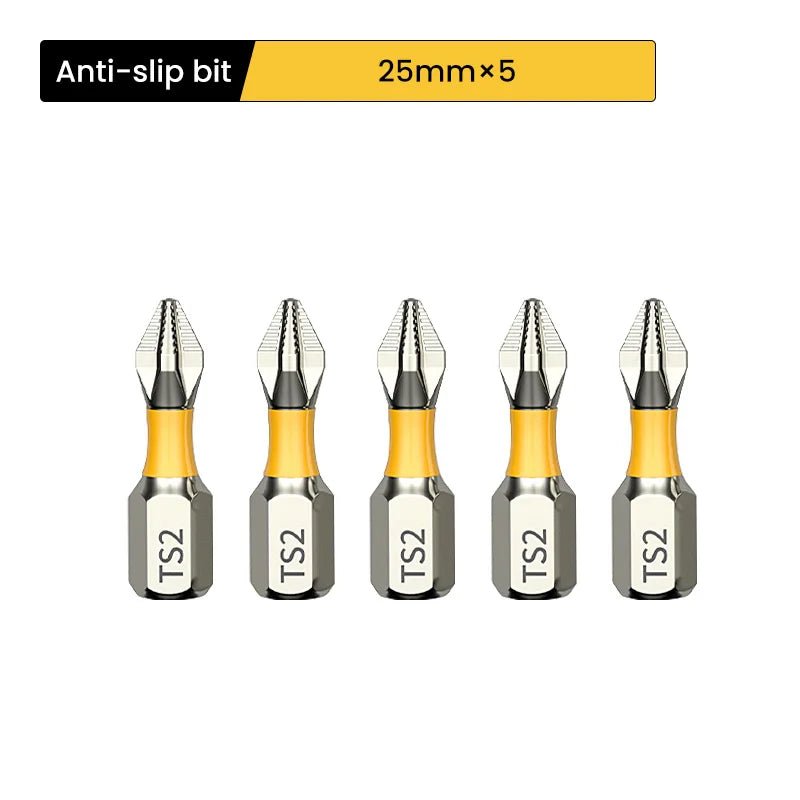 Brocas Longas de Aço Liga Antiderrapantes PH2, Ponta Magnética para Chave de Fenda, Broca de Impacto para Madeira 25/50/65/70/90/150mm - Kasa & Pet