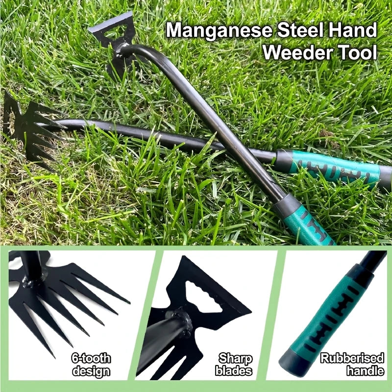Rake para jardinagem, ferramenta manual para arar e soltar o solo, ferramenta manual para plantio de vegetais, ferramenta manual para jardinagem
