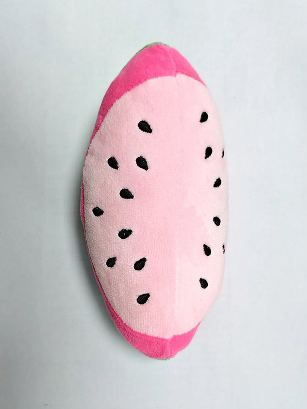 Brinquedo de Pelúcia em Forma de Melancia para Cães e Gatos para Interação e Brincadeira