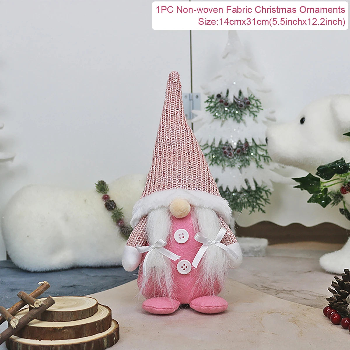 Gnome natal boneca sem rosto ornamento feliz natal decorações para casa 2024 navidad natal cristmas presente de natal ano novo 2025