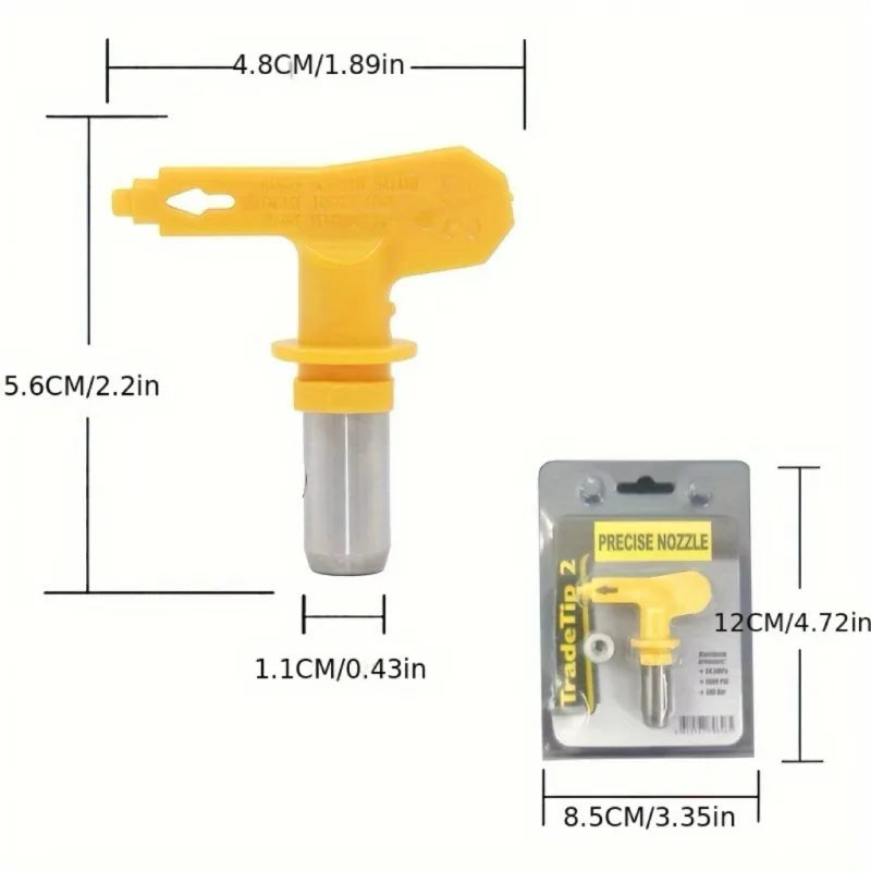 Bicos para Pistola de Pulverização Airless, Ferramentas de Pintura Airless, Conjunto de Bicos para Máquina de Pintura Airless, Protetor de Bicos