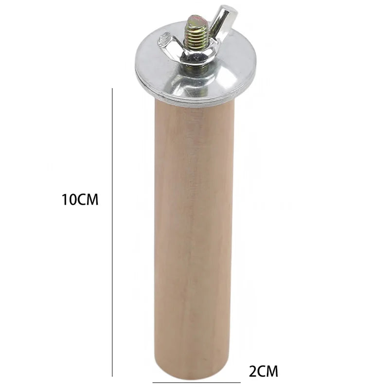 Papagaio animal de estimação cru pé vara de madeira pendurado suporte rack brinquedo sticksstand periquito ramo poleiros para gaiola de pássaros barra suprimentos para animais de estimação Kasa & Pet