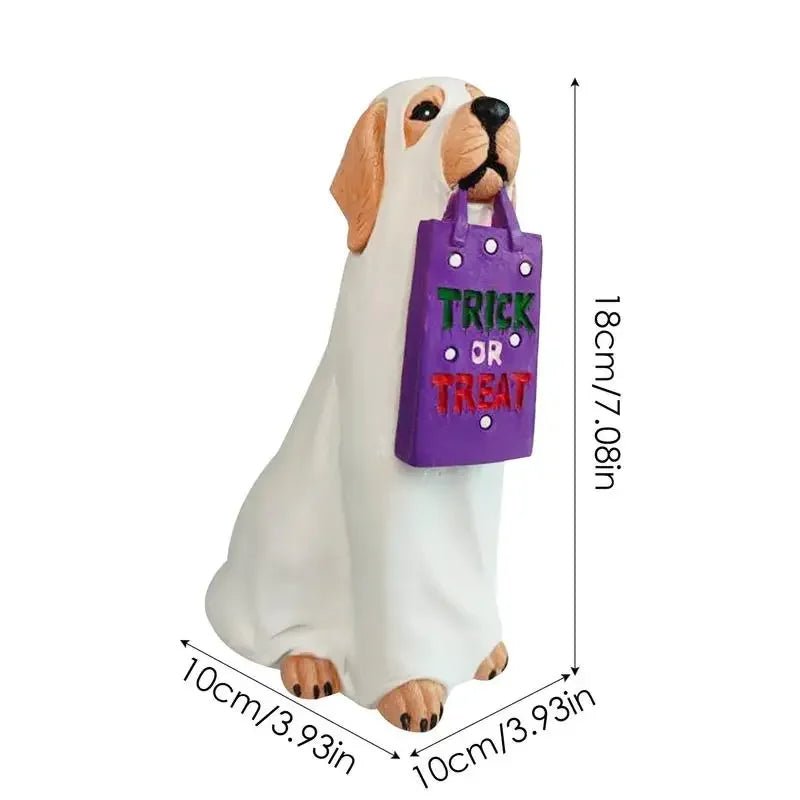 Decorações Criativas de Cães Elfos para o Halloween, Decorações para Festas, Ornamentos Artísticos para Casa, Acessórios Decorativos Divertidos - Kasa & Pet