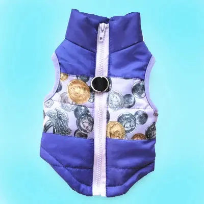 Roupas de inverno para animais de estimação, roupas para cães, casaco, jaqueta, filhote de cachorro, fantasia de cachorro, colete para animais de estimação, jaqueta chihuahua, roupas para cães Kasa & Pet