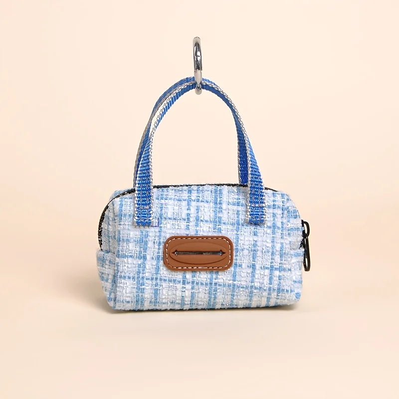 Saco para cocô de animais de estimação, bolsa portátil, um pequeno bolso para petiscos de animais de estimação, uma bolsa para distribuição de recompensas para treinamento de animais de estimação, pequena bolsa de m