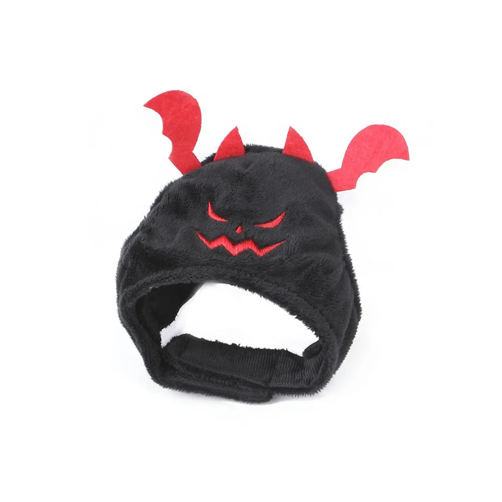 Halloween Cosplay Traje para Animais de Estimação, Bat Chapelaria, Chapéu, Trajes para Cães Pequenos e Gatos, Pet Supplies