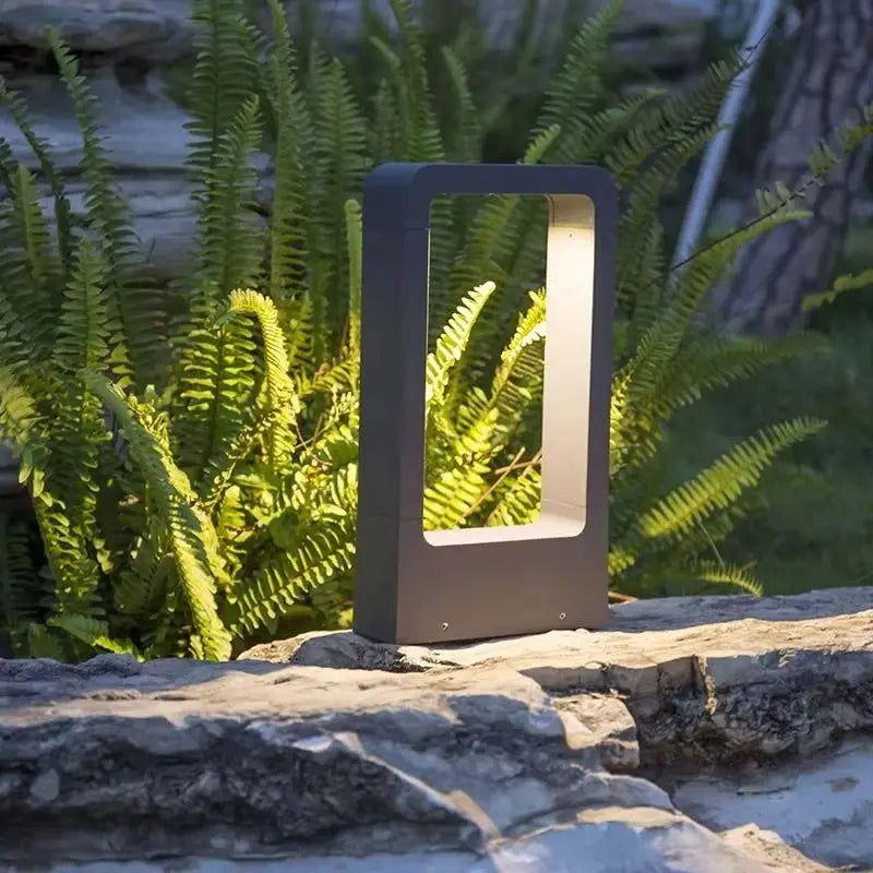 Moderno led luz do gramado ao ar livre à prova dwaterproof água jardim paisagem lâmpada quintal parque pastagem iluminação 30cm 10w