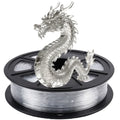 Filamento PETG de 1,75 mm, filamento durável para impressão 3D, com baixíssimo desperdício de material, excelente adesão entre as camadas e alta resistência, 250 g.