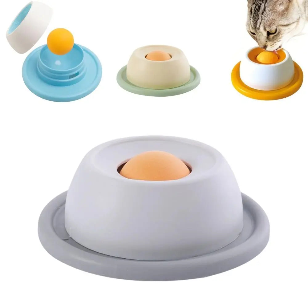 Novos brinquedos interativos para animais de estimação que promovem a saúde dental, tigela de petiscos autoestimulante, treinamento e alimentador lento para cães e gatos.