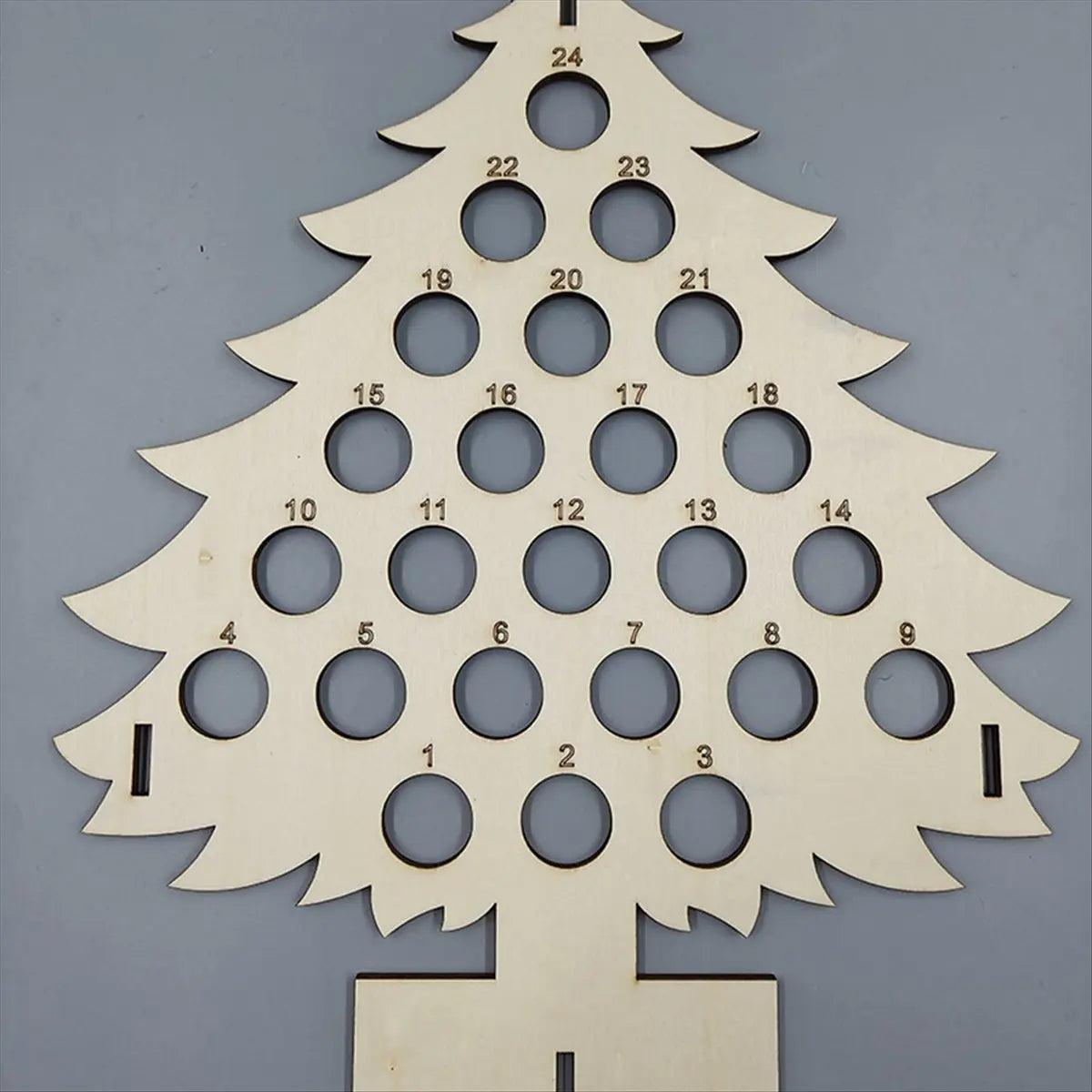 Delicioso-calendário de árvore de Natal, rack de vinho para férias, vinho e espíritos, decoração de presente, decoração de calendário para casa