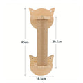 Pós de arranhar para gatos montado na parede, móveis de parede, árvore de madeira para gatos grandes, colunas mais grossas para multi-funções