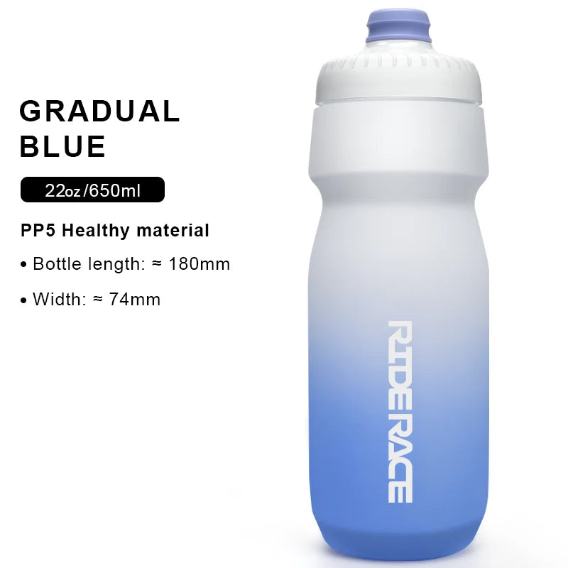 Cycling Water Bottle PP5 Taste-Free Lightweight Outdoor Sports Squeeze Bottle Bicycle Water Bottle Portable Bike Drink Cup