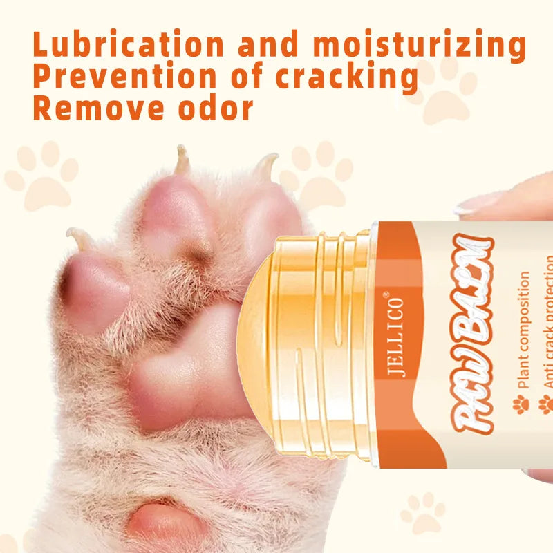Creme para Cuidado das Patas de Animais de Estimação, Hidrata e Amacia as Solas das Patas, Previne a Pele Seca, Creme de Proteção Nutritiva Diária, Suprimentos para Patas de Animais