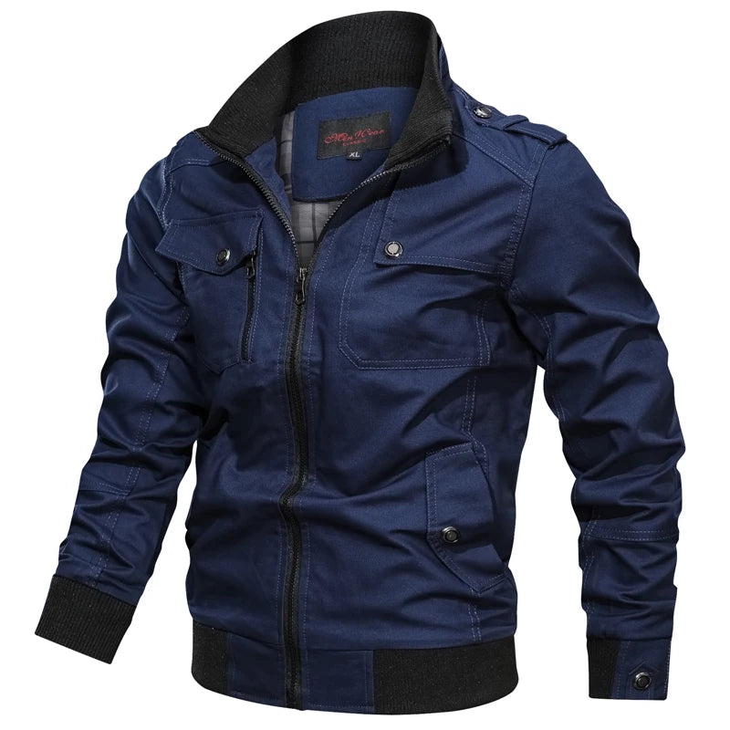 Men Slim Clothing Male Trench Coat Men's Jackets Male Outerwear Oversized High Quality Pure Cotton Casual Jacket Coat