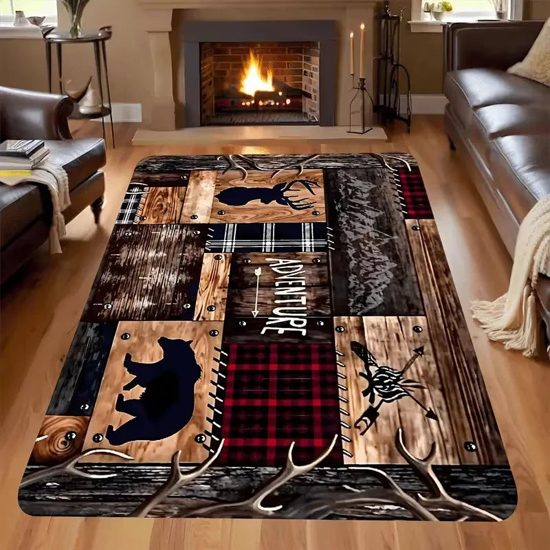 Tapete Moderno Luxuoso e Elegante para Sala de Estar, Tapete de Quarto, Decoração de Casa, Tapete para Hotel, Decoração de Ambiente