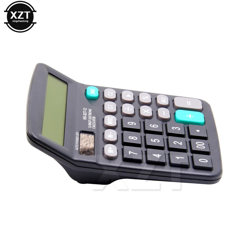 Calculadora científica de 12 dígitos, bateria solar aa, energia dupla, calculadoras de uso geral, programador